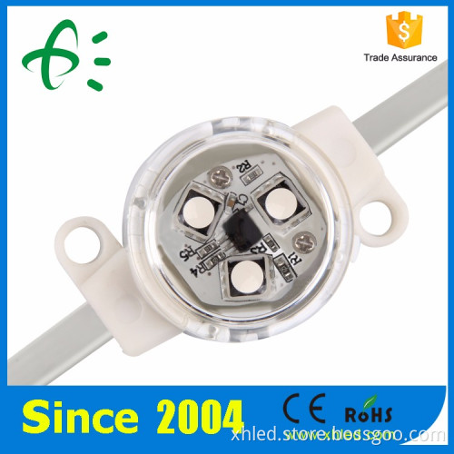 RGB CE & RoHS Certification DMX512 DC12V 0.75W 30mm Waterproof IP67 SMD 5050 Pixel LED